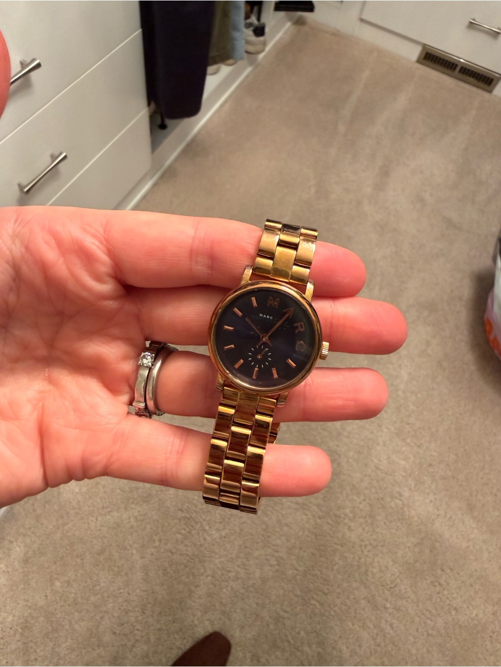 Marc by Marc Jacobs Rose Gold Watch